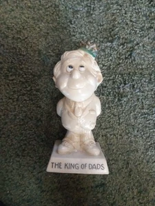 Vintage 1973 The King Of Dads Novelty Figure By W.R. Berries Co. Decent Rare Htf - Picture 1 of 8