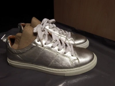 Whistles Gold Trainers Shoes Size EU37 approx UK 4.5 A328 - Image 1 of 4