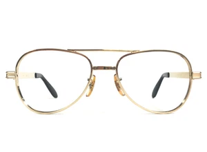 Marcos ópticos tarta vintage SKIPPER 5 1/2 oro brillante 50-20-125 - Imagen 1 de 11