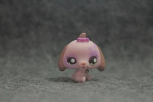 Auténtico Littlest Pet Shop LPS Púrpura Marrón Lindo Mascota Bebé Dachshund Perro #2626 - Imagen 1 de 3