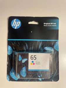 HP 65 Tintenpatrone Tri-Color Original Versiegelt Ablaufdatum 06/2023 Versiegelt Drucker - Bild 1 von 3