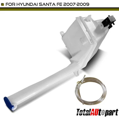 Depósito de lavadora de parabrisas con bomba y tapa y sensor para Hyundai Santa Fe 07-09 Foto 1 de 4