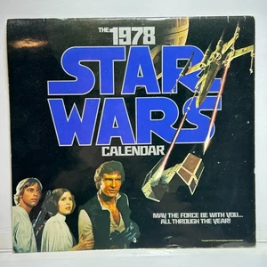 1978 Star Wars Kalender Ballantine Bücher gebraucht/ohne Schrift Vintage C-3PO Poster - Bild 1 von 20