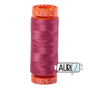 Aurifil 50wt Mako Cotton Machine Embroider Thread Various Colors & Size - Picture 1 of 25