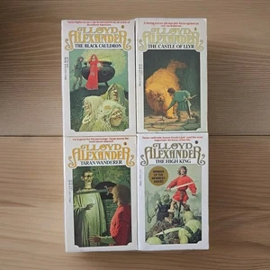 VTG 1960s Lloyd Alexander Paperback Book Set #2-5 - Picture 1 of 14