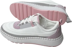 Cougar Sayah Sneakers / Shoes - NEW Womens 8 White / Lavender - #47777-ZZ1 - Picture 1 of 5