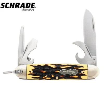 Navaja de Bolsillo Schrade Tío Henry Scout Tradicional Camping EDC 23UH Foto 1 de 3