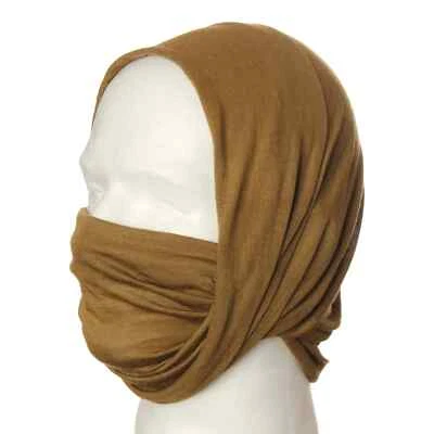Spec-Ops Recon Wrap Multi Season Headgear, Balaclava,Neck Gaitor - Coyote - USA