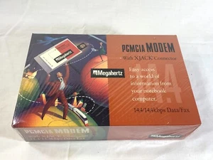 NEW 3com Megahertz PCMCIA Modem 14.4 XJ1144 Vintage 52267 - Picture 1 of 5