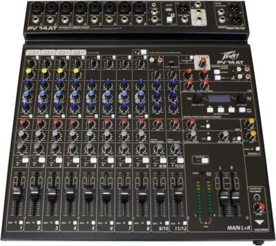 Peavey PV 14 AT Compact Mixer with Bluetooth, Effects and AutoTune - MAKE OFFER! - Image 1 of 4