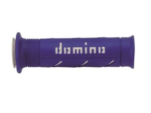 Domino Racing A250 Motorcycle Road & Race Grips - Blue & Yellow - A25041C4748B7 - Picture 1 of 1