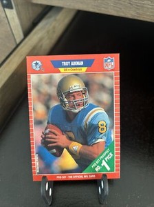 1989 Pro Set - #490 Troy Aikman (RC) Mint