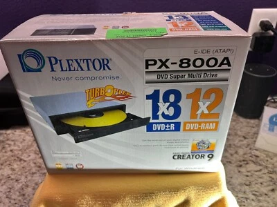 Plextor PX-800A DVD/CD Rewritable Internal IDE Desktop Drive - NEW RETAIL BOXED - Image 1 of 4