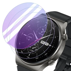 Twarda ochrona HD Watch Film Ekran 9H Szkło hartowane do Huawei Samsung DW - Zdjęcie 1 z 32