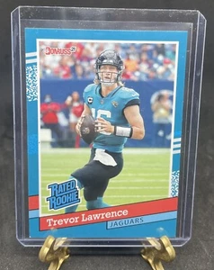 JAGUARS TREVOR LAWRENCE RC 2021 Panini Instant Rated Rookie Retro SP 1/2231 READ - Picture 1 of 2
