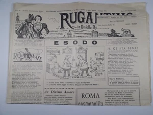 Rugantino in Dialetto Romanesco Satirico n.11740 anno 1972 Esodo  - Picture 1 of 1