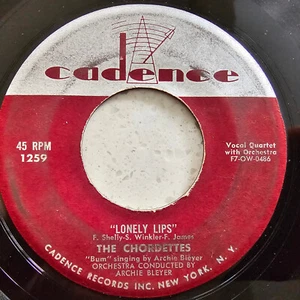 The Chordettes - Lonely Lips / The Dudelsack Song - Rare 1955 US Import 7" - Bild 1 von 4