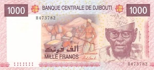 DJIBOUTI 1000 FRANCS 2005 P-42 UNC - Picture 1 of 2