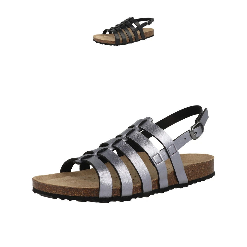 GEOX D Brionia F Donna Sandalo Sandaletti Scarpe Estive Ciabatte Cinturino - Immagine 1 di 1