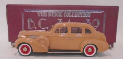 Brooklin Models 1/43 Scale BC004 - 1938 Buick 4-Door Touring Sedan Corot Beige - Photo 1/4