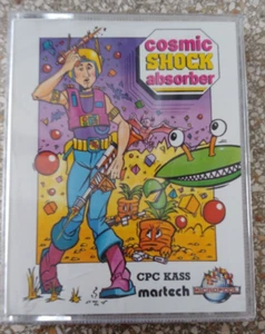 Cosmic Shock Absorber (Martech 1988) Schneider CPC (Tape, Manual, Box) working - Picture 1 of 4