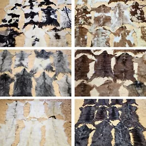 Pelliccia di capra pelliccia di cipollo nessun odore | colori naturali | tappeto di pelliccia - Foto 1 di 39