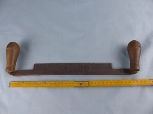 Ancienne plane de charron menuisier ébéniste , grande longueur lame coupe 23 cm - Imagen 1 de 2