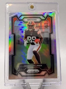 CEDRIC TILLMAN 2023 PANINI PRIZM #321 SILVER PRIZM ROOKIE RC BROWNS SP RC - Picture 1 of 3