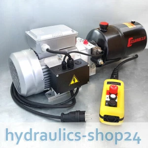 Gruppo Idraulico 8L 230V Gruppo Compatto per Cilindri ad Azione Semplice, 2,2KW  - Foto 1 di 2