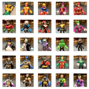 Lot IMAGINEXT DC Super Friends Power Rangers Legends Blind bag Series Figures - Picture 1 of 42