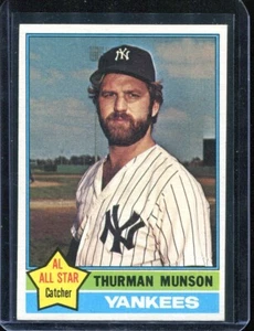 1976 Topps Baseball # 650 Thurman Munson (NM) Near Mint - Picture 1 of 2