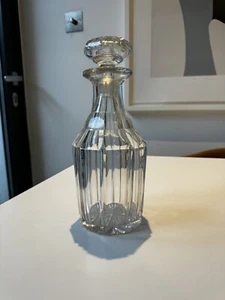 Vintage Crystal Glass Decanter Antique Glass Victorian / Georgian Wine Decanter - Picture 1 of 15