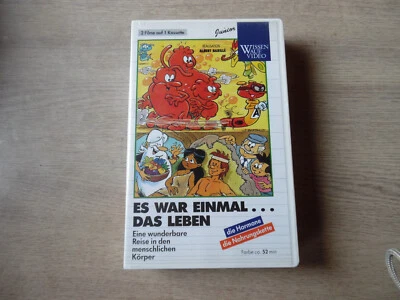 VHS -Es war einmal... das Leben - Hormone / Nahrungskette / Neu - Bild 1 von 3