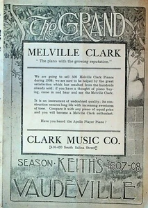 Keith's Vaudeville Program The Grand Syracuse January 13 1908 Charles Kenna - Picture 1 of 7