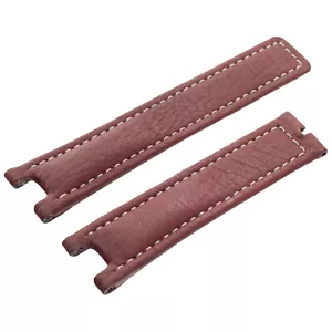 Brown Tag Heuer Leather Strap (19mm by 17.5mm) - Picture 1 of 10