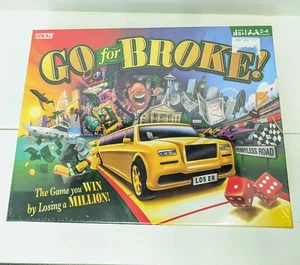 Go For Broke 💰 Family Board Game from IDEAL - Fun Money Management Challenge - Picture 1 of 3