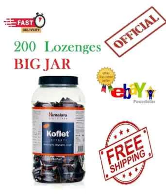 Himalaya Koflet 200 Lutschtabletten Halsschmerzen, Husten Erkältung Gesundhei...