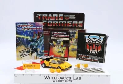 Sunstreaker w/ BOX 100% Complete Vintage G1 Transformers 1984 CIRCLE STAMP - Image 1 of 4