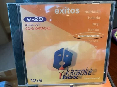 KARAOKE EXITOS INTERNACIONALES VOL 29 18 TRACKS SPANISH  - Image 1 of 2