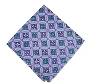 Lord R Colton Masterworks Pocket Square Salvador Tanzanite Silk - $75 Retail New - Picture 1 of 2