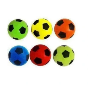 6X Soft Foam Sponge Indoor Outdoor Ball Various Colours - Picture 1 of 1