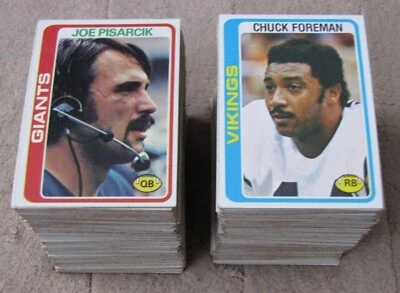 1978 Topps Football (Cards 1-300)  (Pick Choose Complete) Mid Grade - Image 1 of 2