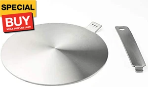 9.45inch Heat Diffuser Stainless Steel Induction Diffuser Plate for Electric Gas - Picture 1 of 7