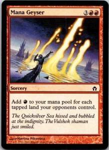 Magic the Gathering MTG Mana Geyser NM ref.M041 - Picture 1 of 3