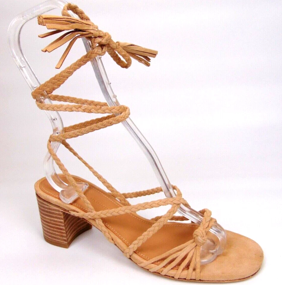 НОВЫЙ! Женские замшевые сандалии Sigerson Morrison Smhaize с ремешком на лодыжке размер 6,0 M - Изображение 1 из 4