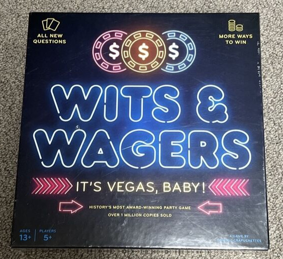 North Star Games Wits & Wagers Board Game Deluxe Edition - Kid Friendly  Party Game and Trivia NSG-110 - Saga Concepts