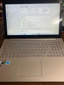 ASUS deskyop-V6ABICV N501VW 17.6 IN-LAPTOP - I 7-6700HQ 2.6 GHz TOUCH 4K NVIDIA - Picture 1 of 13