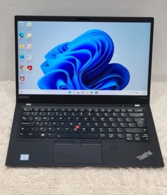 Lenovo ThinkPad X1 Carbon 5th Gen Core i5-7300U 256GB SSD 8GB RAM 14-i WQHD IPS  - Image 1 of 4