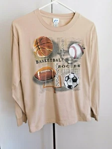 Prospirit Camicia Sportiva Maglia Manica Lunga Ragazzo Taglia Large 12/14 - Foto 1 di 6