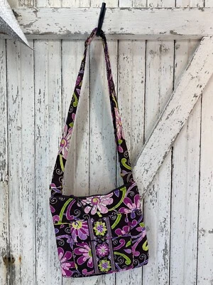 Bolso Bandolera Vera Bradley Hipster Mensajero Cierre Magnético y Cremallera Foto 1 de 4